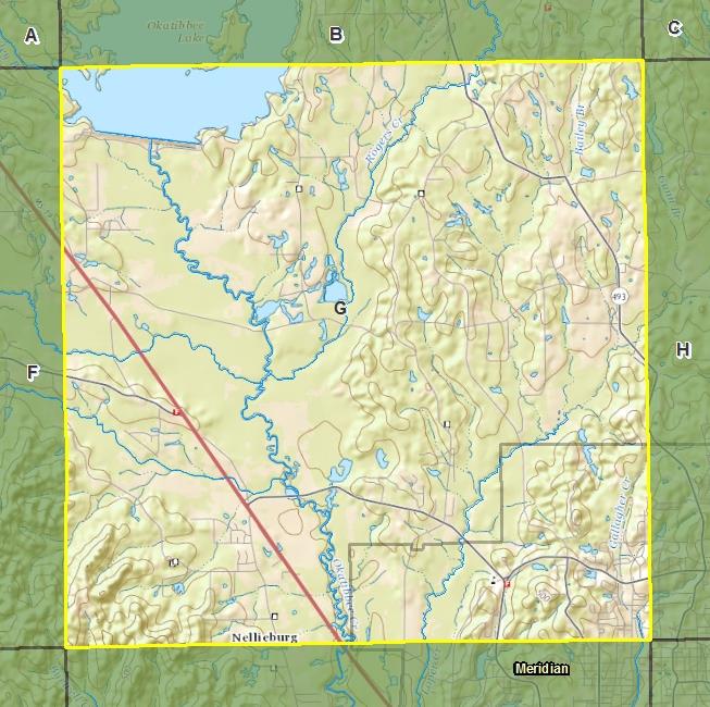 075G Grid Borehole Collection MS DEQ Geology