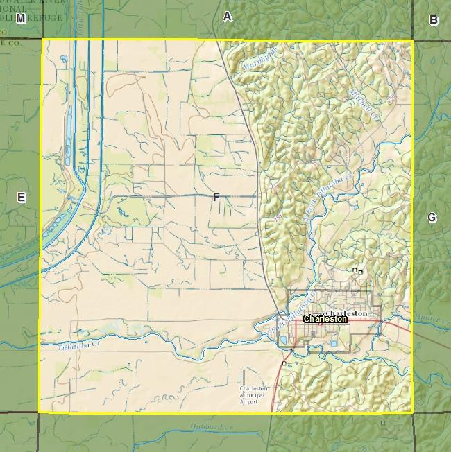 135F Grid Borehole Collection MS DEQ Geology