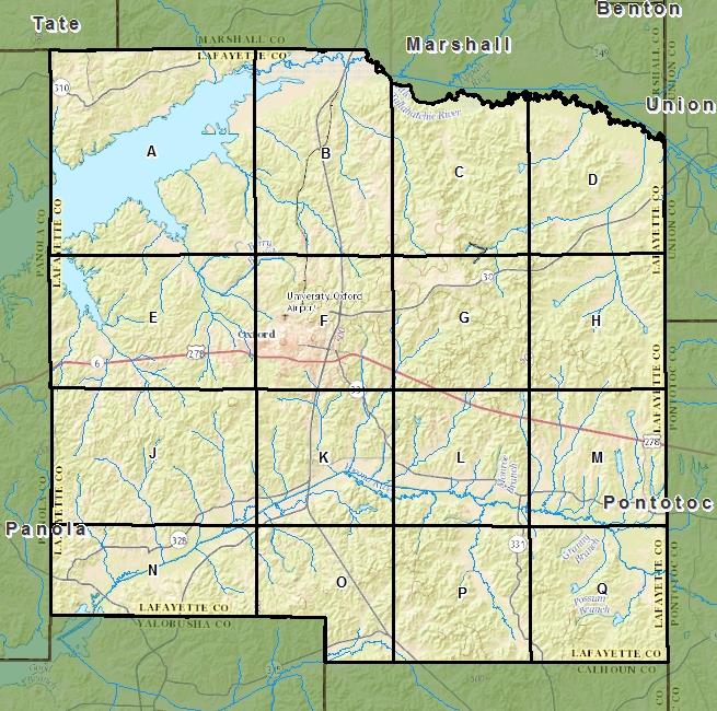 Lafayette County - Borehole Collection - MS-DEQ Geology