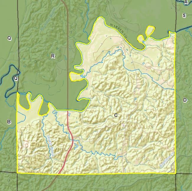 021C Grid - Borehole Collection - MS-DEQ Geology