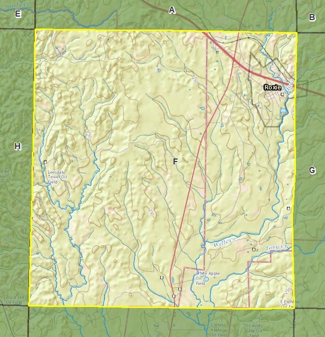 037F Grid - Borehole Collection - MS-DEQ Geology