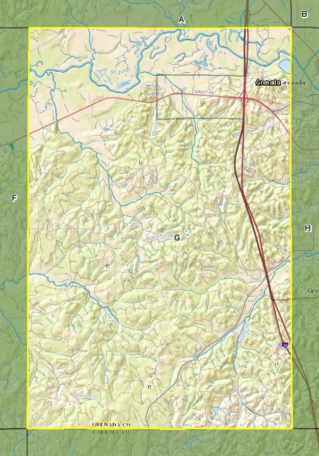 043G Grid - Borehole Collection - MS-DEQ Geology