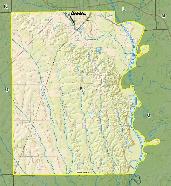 095P Grid - Borehole Collection - MS-DEQ Geology