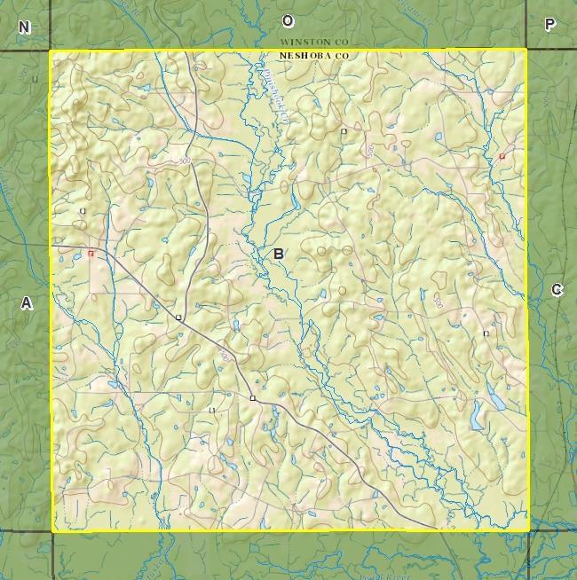 099B Grid - Borehole Collection - MS-DEQ Geology