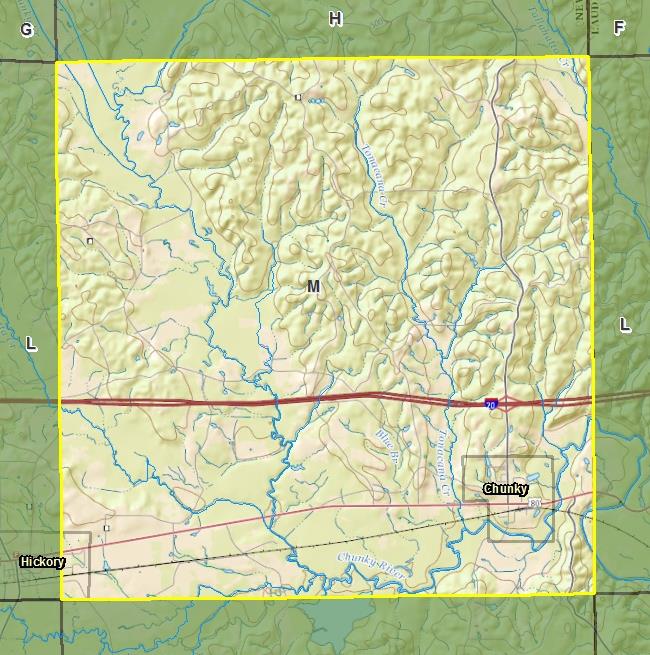 101M Grid - Borehole Collection - MS-DEQ Geology