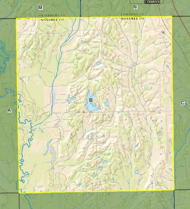 103B Grid - Borehole Collection - MS-DEQ Geology