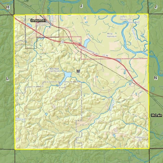 111M Grid - Borehole Collection - MS-DEQ Geology