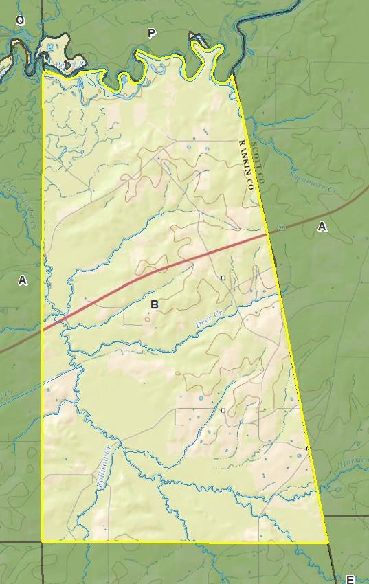 121B Grid - Borehole Collection - MS-DEQ Geology