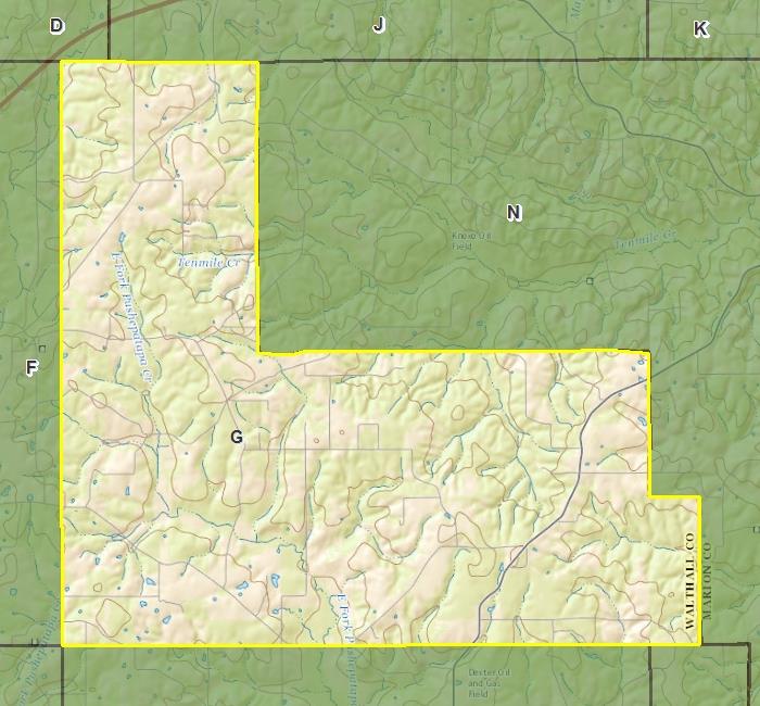 147G Grid - Borehole Collection - MS-DEQ Geology